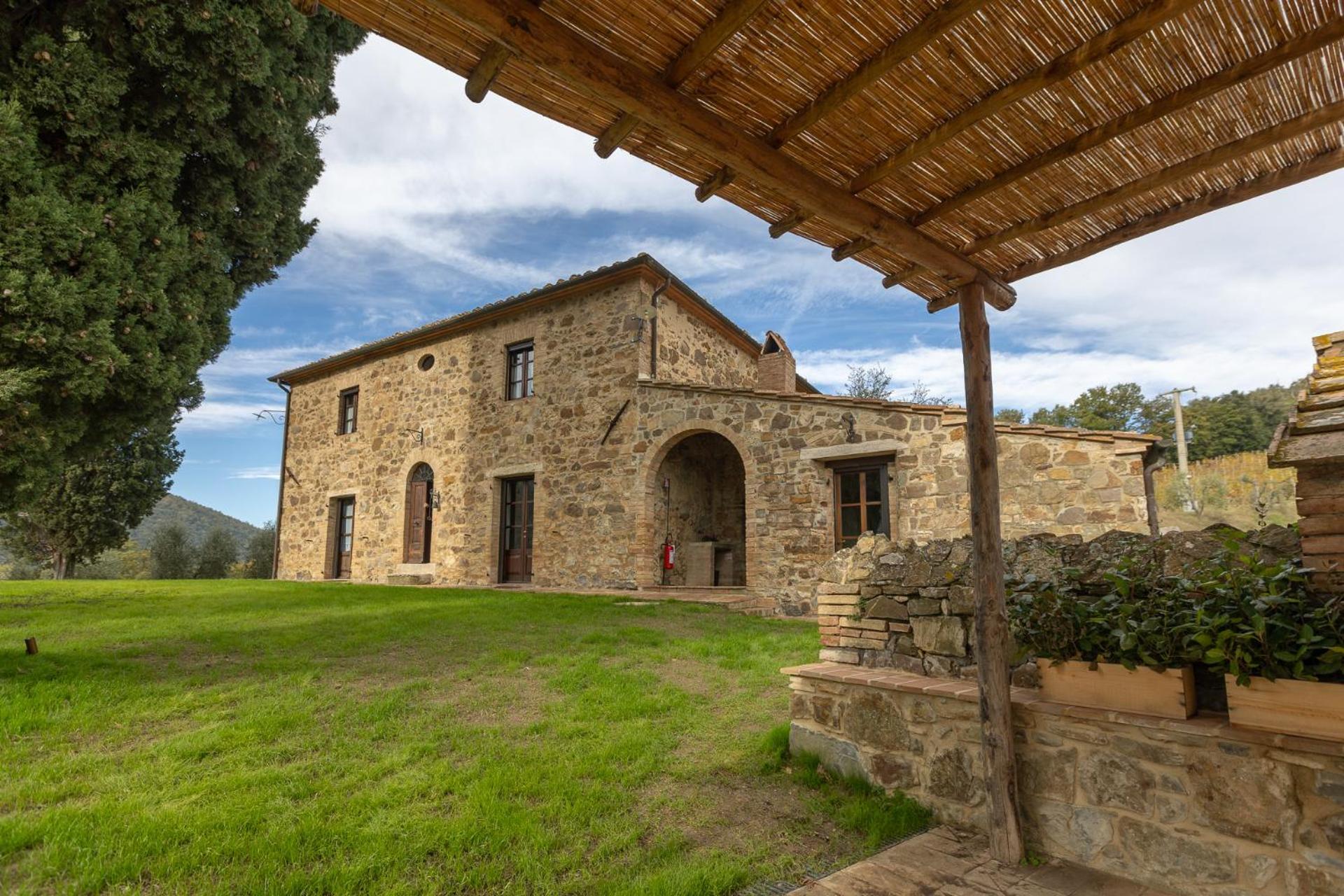 Villa Agriturismo Le Macioche Montalcino Exterior foto
